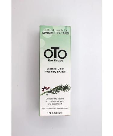 OTO Ear Drops - Rosemary & Clove Formula for Ear Health - Buy Online on GoSupps.com