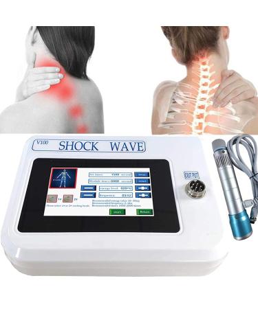Shock wave-eD therapy device for pain relief body muscle massage device multifunctional electromagnetic shock wave therapy device with 11 massage heads