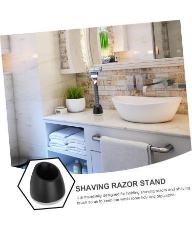 Premium Aluminum Shaver Stand for Men | Razor & Brush Holder | Perfect Shaving Accessories | International Shipping Available - Buy Online on GoSupps.com