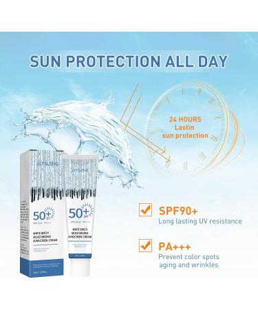 Sun Lotion SPF 50+ Dry Touch Sun Gel Cream Mattifying Sun Cream with Ultra-Light Texture Anti-Wrinkle Face Protection Cream Suitable for Daily Use 50 ml - Buy Online on GoSupps.com