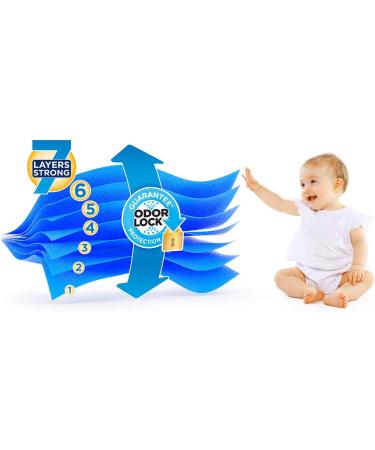 Playtex Diaper Genie Max Fresh 4 Refills - Odor Lock Technology - Buy Online on GoSupps.com