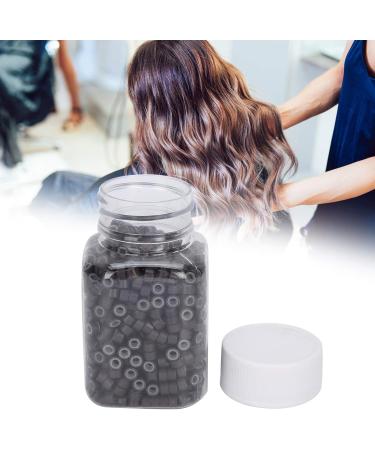 Hair Extension Links Beads Hair Extension Link Ring Beads Hair Extension Ring Loops Silicone Lined Micro Beads Links Aluminum Hair Extension Tool (b) - Buy Online on GoSupps.com