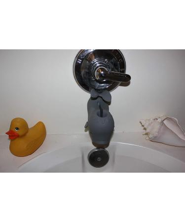 Whale Bath Spout Cover - Cute Baby Faucet Protector for Safe and Fun Baths - Grey (1 Pack) - Buy Online on GoSupps.com