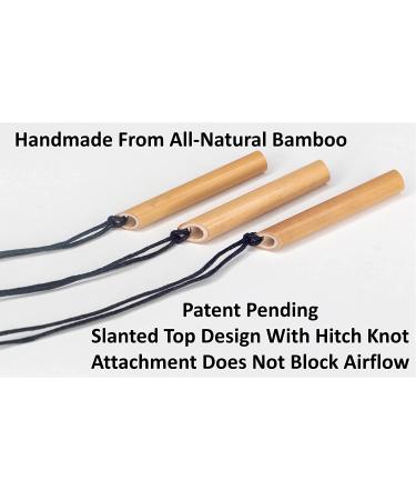3-Pack Stress Straws: Mindful Breathing Necklace Set for Anxiety Relief and Deep Breathing Exercises - Yoga Jewelry for Meditation - Buy Online on GoSupps.com