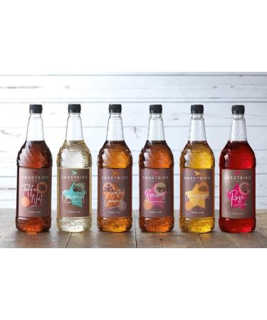 Sweetbird Toasted Marshmallow Syrup (1L) - Vegan-Friendly Flavored Syrup - Buy Online on GoSupps.com