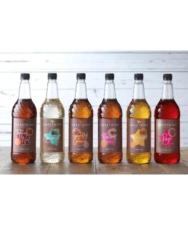 Sweetbird Honeycomb syrup 1 l - Buy Online on GoSupps.com