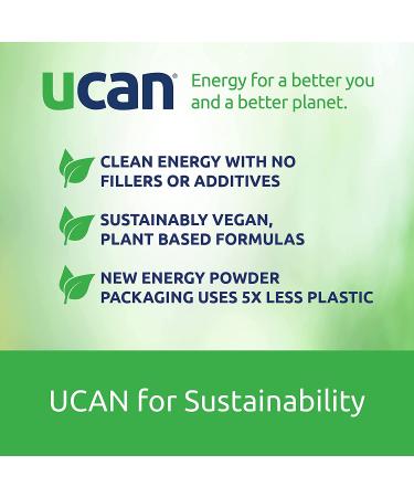 UCAN Plant Based Energy Bars - Salted Peanut Butter Flavor (12 Pack, 1.4 oz) | No Added Sugar, Soy-Free, Non-GMO, Vegan, Gluten-Free, Keto-Friendly - Buy Online on GoSupps.com