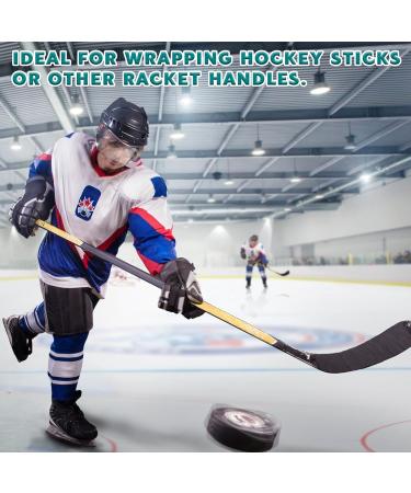 PIZSIET 2 Roll Slip-Resistant Hockey Tape - 2.5cm x 25m | Anti-Slip Club Tape for Ice Hockey Tennis Squash and Badminton (Black & Red) - Buy Online on GoSupps.com