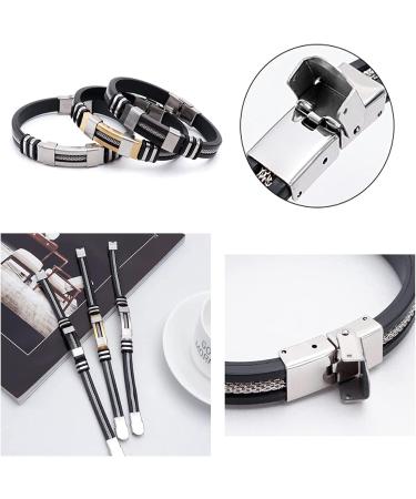 Shop AQWAL OVEAULDGO APUS ION Therapeutic Lymph Node Titan Bracelet Pro - 3PCs for Blood Pressure Support - Buy Online on GoSupps.com