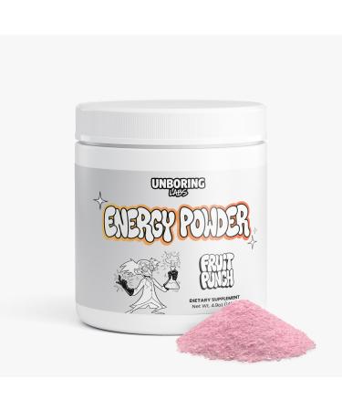 Unboring Labs Pre-Workout Energy Powder (Fruit Punch)
