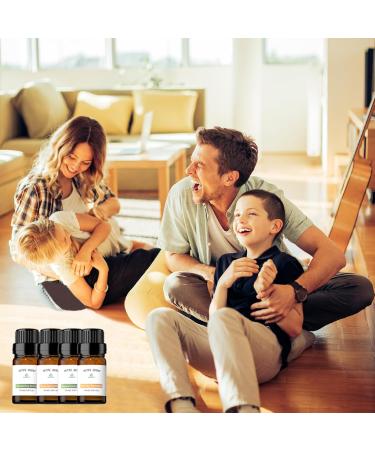 Luxury Hotel Inspired Essential Oil Set - Wandering Breeze Elegant Charisma Serenity Meadows & Royal Tranquility - 10ML Diffuser Oils for Home & Travel - Buy Online on GoSupps.com