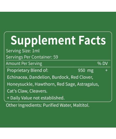 Natural Allergy Relief & Immune-Boosting Herbal Drops - 59 ml | Soothing Herbal Solution for Immune Health - Buy Online on GoSupps.com
