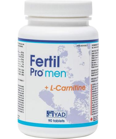 Fertil Pro Men Acetyl-L-Carnitine Natural Health Supplement (90 Pills 3 Month Supply) - Buy Online on GoSupps.com