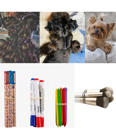 200 Mini Elastic Hair Ties for Girls - Perfect for Braids Dreadlocks & Weddings - Black Hair Accessories - Buy Online on GoSupps.com