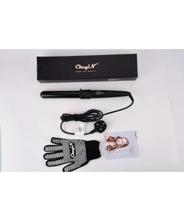 CkeyiN 32mm Hair Curling Wand - Professional Ceramic Barrel Curling Iron - Buy Online on GoSupps.com