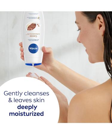 NIVEA Cocoa Butter & Macadamia Oil Body Wash 3x500mL - Buy Online on GoSupps.com