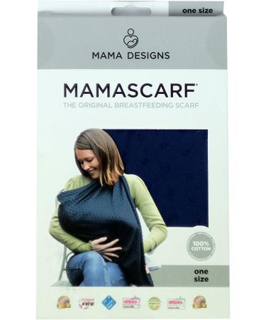 Mamascarf Nursing Cover - Lightweight 100% Cotton (Black) - Buy Online on GoSupps.com