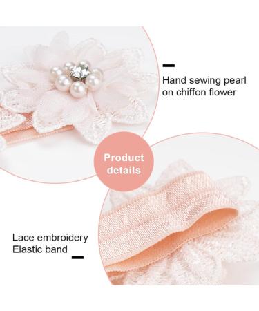 Rairsky Kids Turban Hairband Set - 3 Flower Headbands for Babies | Perfect Gifts & Party Accessories - Buy Online on GoSupps.com