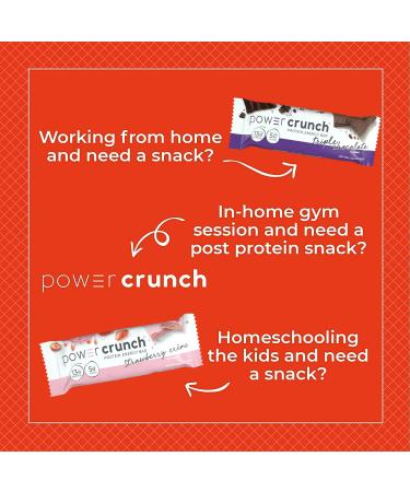 Power Crunch Protein Bars High Protein Snacks with Delicious Taste Variety Pack S'mores & Peanut Butter Fudge 1.4 Ounce (24 Count) - Buy Online on GoSupps.com