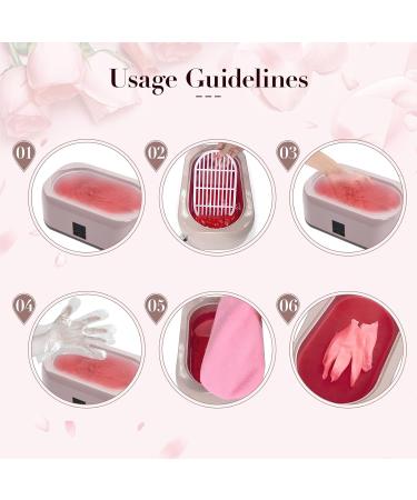 Bains de Paraffine Chauffe-cire Grande Capacit 4 L avec Affichage Num rique pour Bain de Paraffine pour les Mains et les Pieds - Buy Online on GoSupps.com