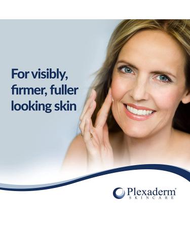 Plexaderm 15mL Night Time Collagen Serum | Anti-Aging Peptide Serum for Firmer, Fuller, Youthful Skin | Best Collagen Serum for Women & Men | Paraben-Free | Made in USA | 0.50 Fl Oz - Buy Online on GoSupps.com