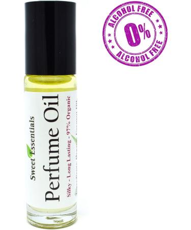 Jasmine Vanilla Fragrance/Perfume Oil Made with Organic Oils Spray on Perfume Hair & Body Oil - Alcohol Silicone & Preservative Free (0.33oz Roll-on Bottle) - Buy Online on GoSupps.com