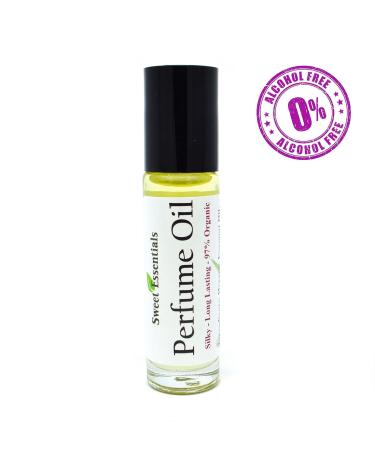 Sweet Essentials Peony & Rosewater Perfume Oil - Organic Alcohol-Free Fragrance - 0.33 fl oz Roll-On for Women - International Shipping Available - Buy Online on GoSupps.com