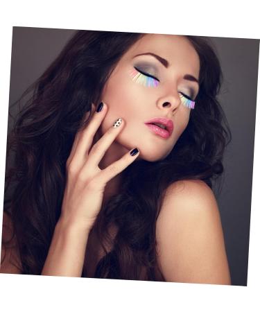 Beaupretty 3 Pairs Tinsel Eyelashes Pink Eyelashes Handmade Eyelashes Halloween Eyelashes for Women Halloween Makeup Eyelashes 3d Lashes Fake Lashes Shining Fake Eyelashes Slender - Buy Online on GoSupps.com