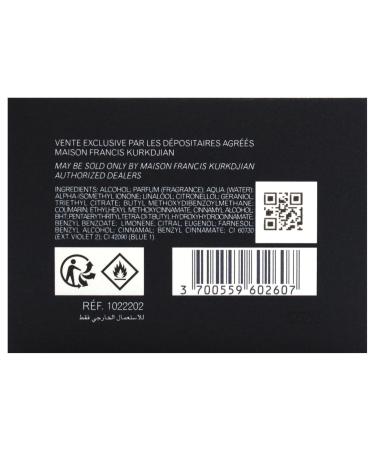 Maison Francis Kurkdjian Oud Satin Mood Eau De Parfum Spray Vanilla Scented Amber Accord 2.4 Fl Oz - Buy Online on GoSupps.com