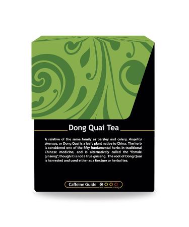 Buddha Teas Organic Dong Quai Tea - 18 Bleach-Free Tea Bags | USDA & CCOF Certified, OU Kosher - Buy Online on GoSupps.com