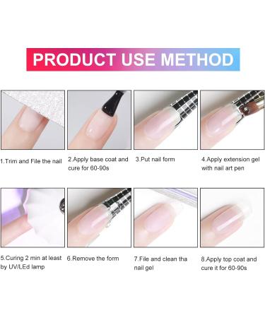 VENALISA 50ml Builder Nail Gel Kit - French Nail White Poly Gel Builder for Acrylic Nail Art - Extend Construction Jelly Poly Gel AL02 - Buy Online on GoSupps.com