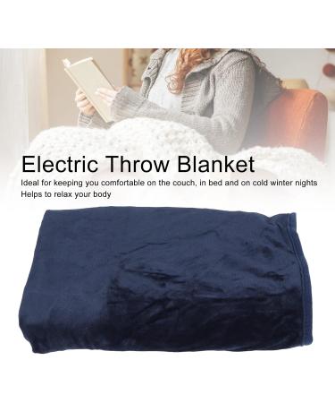 Buy Electric Thermal Ceiling Blanket - Soft & Comfortable USB 5V 2A Flannel Heating Blanket for Home Relaxation - Ideal for Bed & Sofa (Blue) - Buy Online on GoSupps.com