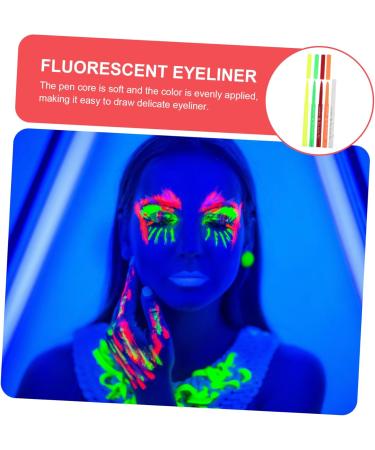 VINTORKY 5pcs Halloween Paint Pen Eyeliner Pen Fluorescence Eyeliner Make up Highlighter Eye Liner Plastic - Buy Online on GoSupps.com