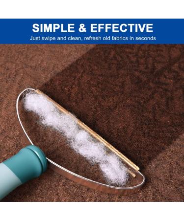 Pet Hair Remover Pro: Deep Cleaning Tool for Dog Cat Hair, Lint Cleaner, Portable Fur Removal Brush for Carpet, Couch, Furniture - Green & Grey - Buy Online on GoSupps.com