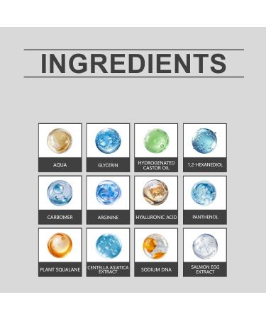 PDRN Face Serum Anti-Aging Serum Lightweight Fast-Absorbing Treatment to Hydrate Visibly Lifts Firms and Smooths Skin 1 Fl Oz - Buy Online on GoSupps.com