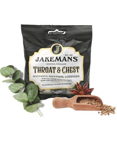Buy Cauldon Ceramics Jakemans Throat & Chest Lozenges 73g - Fast International Shipping - Buy Online on GoSupps.com