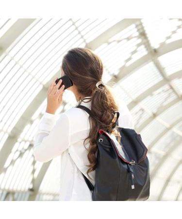 Buy Silicone Foldable Elastic Hairband - Magic Ponytail Holder & Stretch Hair Tie (2 Pack) | Beige - International Shipping - Buy Online on GoSupps.com