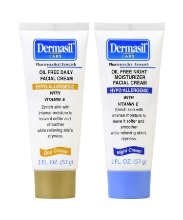 Dermasil Day Oil Free with Retinol Day & Oil Free Night 2oz Ea - Buy Online on GoSupps.com