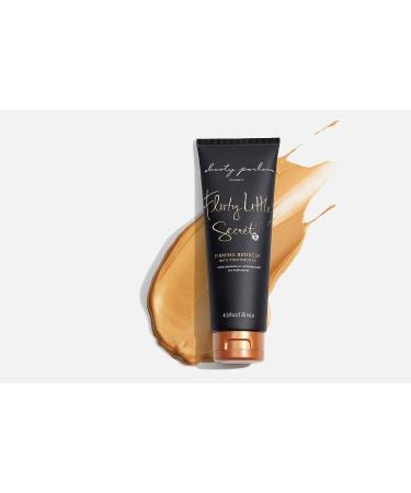 Booty Parlor Flirty Little Secret Firming Bronzer with Pheromones 4.5oz - Tinted Body Cream for Toning & Tanning - Sexy Shimmer - Women's Sensual Skincare - Buy Online on GoSupps.com