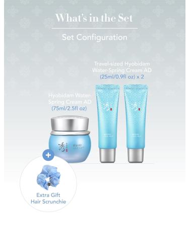 Sooryehan Water Spring Cream AD Amazon Set - Korean Moisturizer for Deep Hydration & Elasticity | Fermented Ginseng & Hyaluronic Acid by LG Beauty (4.2fl oz - Buy Online on GoSupps.com