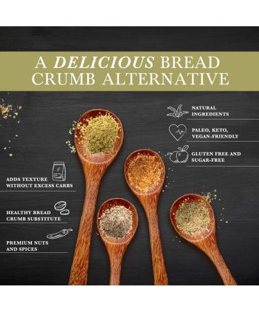 Appel Foods Nut Crumbs - Gluten Free, Sugar Free, Low Carb, Low Sodium, Raw Premium Nuts (Everything) - Buy Online on GoSupps.com