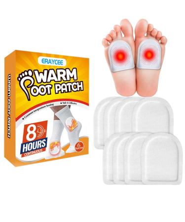 Foot warmer patch self-adhesive warm patch safe-foot warmer for warmth on the go for outdoor activities skiing hiking heating paving winter body warmer Qiyifang