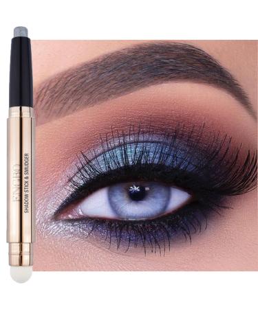 Glitter Eyeshadow Metallic Eye Shadow Stick Pearl Shimmer Dual-Ended Eyeshadow Eye Brightener Highlighting Pen High Pigmented Cruelty Free Smooth Easy To Color For Sensitive Eyes Makeup (#10)