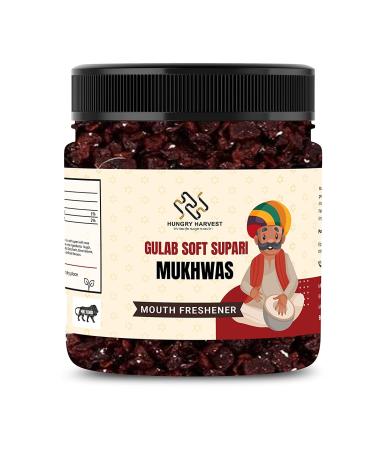 Hungry Harvest Soft Gulab Supari 300g Mouth Freshener Sweet Rose supari_Packing May Vary