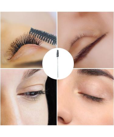 50pcs Disposable Mascara Wands - Portable Eyebrow Brush Set in Crystal Black - Buy Online on GoSupps.com