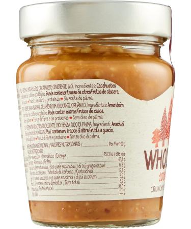 Organic Crunchy Peanut Butter 227g - Buy Online on GoSupps.com
