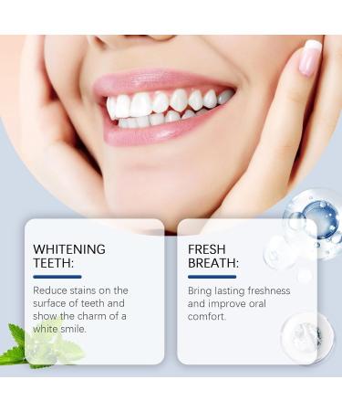 Mint Teeth Cleaning Powder - Reduces Tooth Surface Stains Boosts White Smile Charm Long-Lasting Freshness Supports Gum Health Improves Oral Care(2pcs) - Buy Online on GoSupps.com