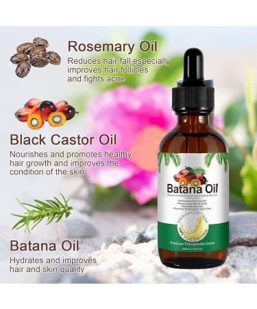 LXYNALI Batana oil for hair 60 ml 100 pure natural Batana oil against hair loss organic hair oil for growth and repair of dry damaged hair - Buy Online on GoSupps.com