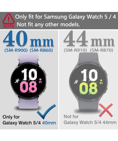Wugongyan Case Compatible with Samsung Galaxy Watch 5 & Galaxy Watch 4 Screen Protector Case 40mm 44mm Accessories Soft TPU Cover Scratch Resistant Protective Case (10-Pack 40mm) 10-Pack 40mm - Buy Online on GoSupps.com
