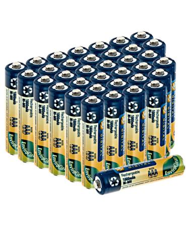 Synergy Digital Remote Control Batteries Compatible with HUBSAN RC for H108 Quadcopter Remote Control (Ni-MH 1.25V 1000mAh) combo-pack includes: 36 x AAA Rechargeable Batteries